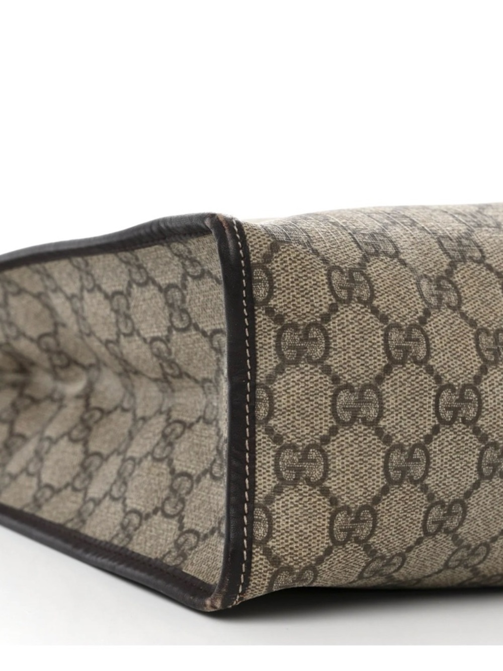 GG Plus Monogram XL Tote Dark Brown - Picture 8 of 11